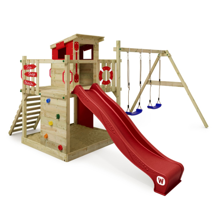 Wooden climbing frame Wickey Smart Camp