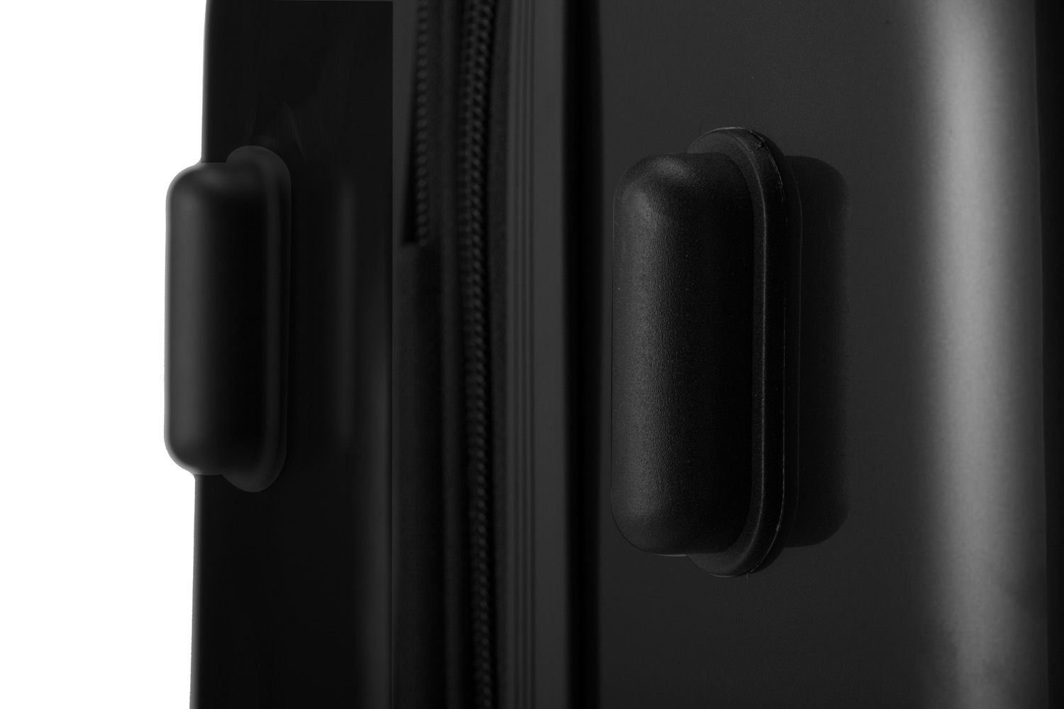 Alex - suitcase hard shell dark blue glossy, TSA, 65 cm, 74 liters