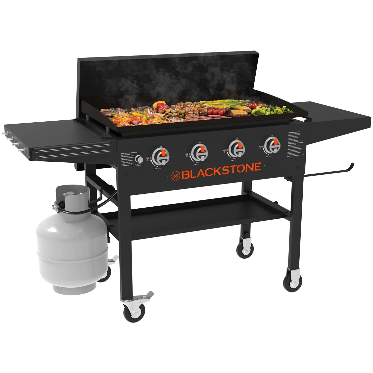 Blackstone Original 36-Inch Griddle Cooking Station W/ Hard Cover - 1866