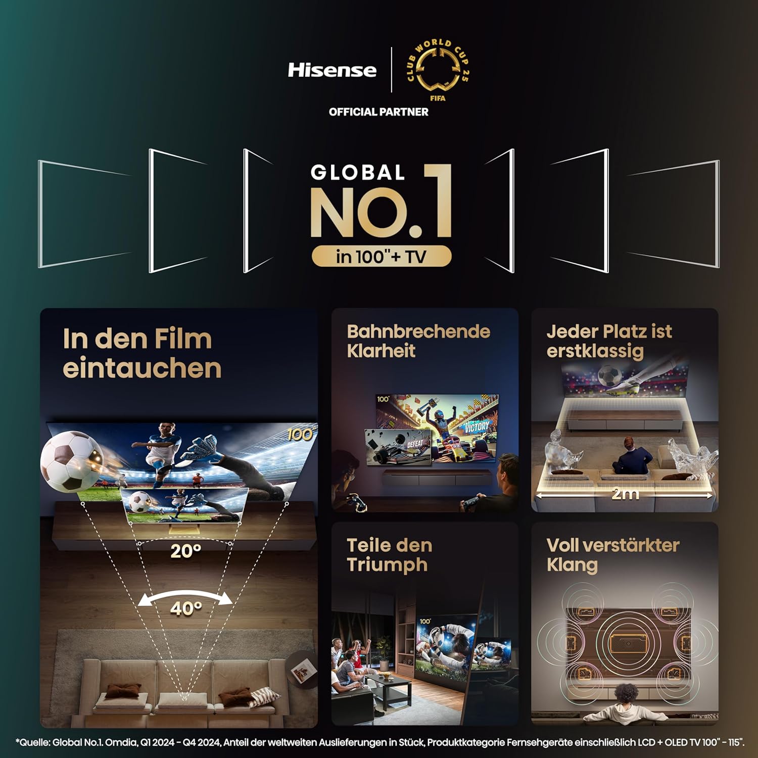 Hisense 65U7NQ 164cm (65-inch) TV