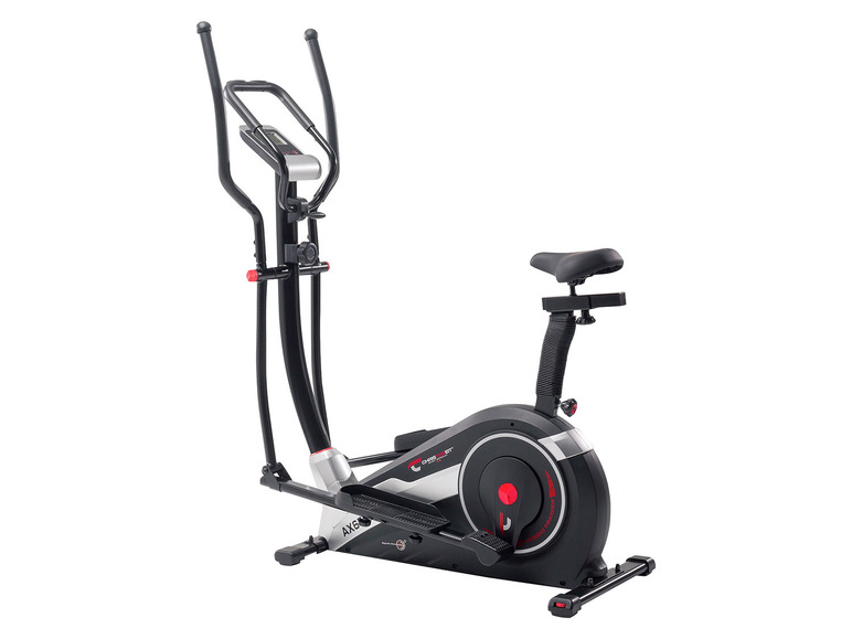 Christopeit Hybrid Trainer AX 6500, Heim- Crosstrainer 2in1