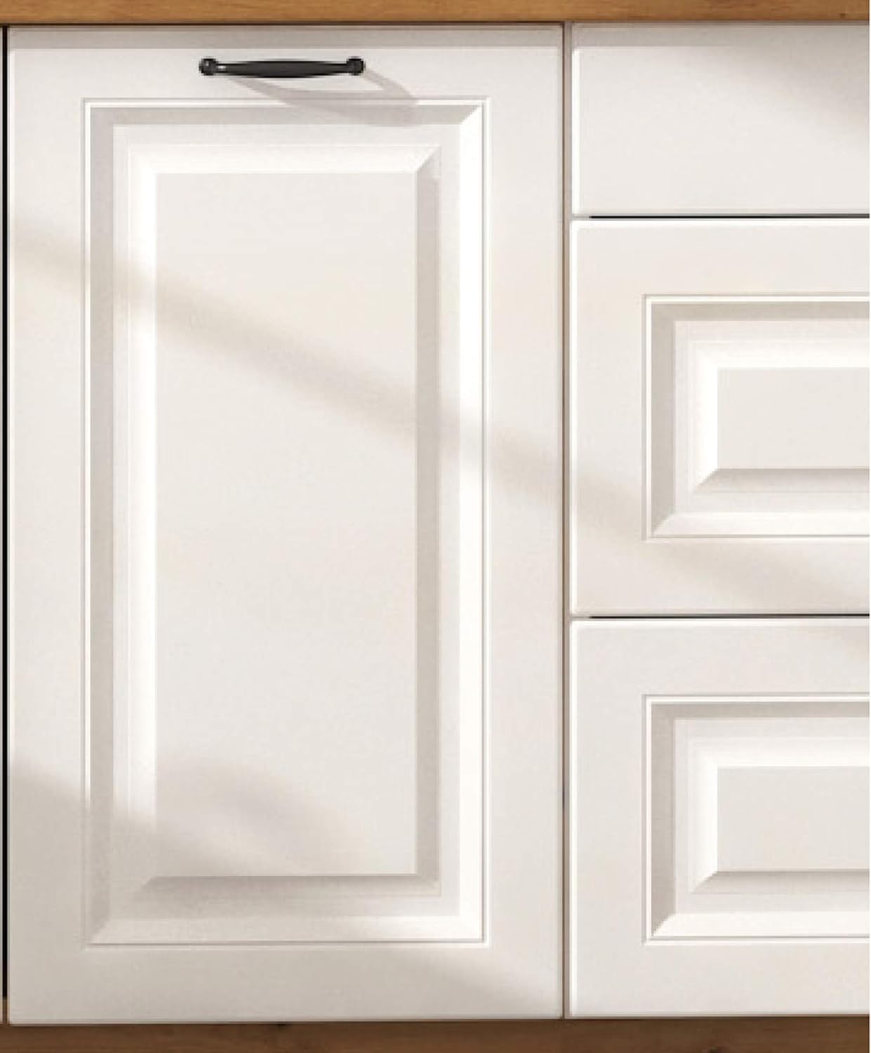 Stilo Country House Kitchen Unit, White, 250 cm, Fitted Kitchen Unit, Expandable