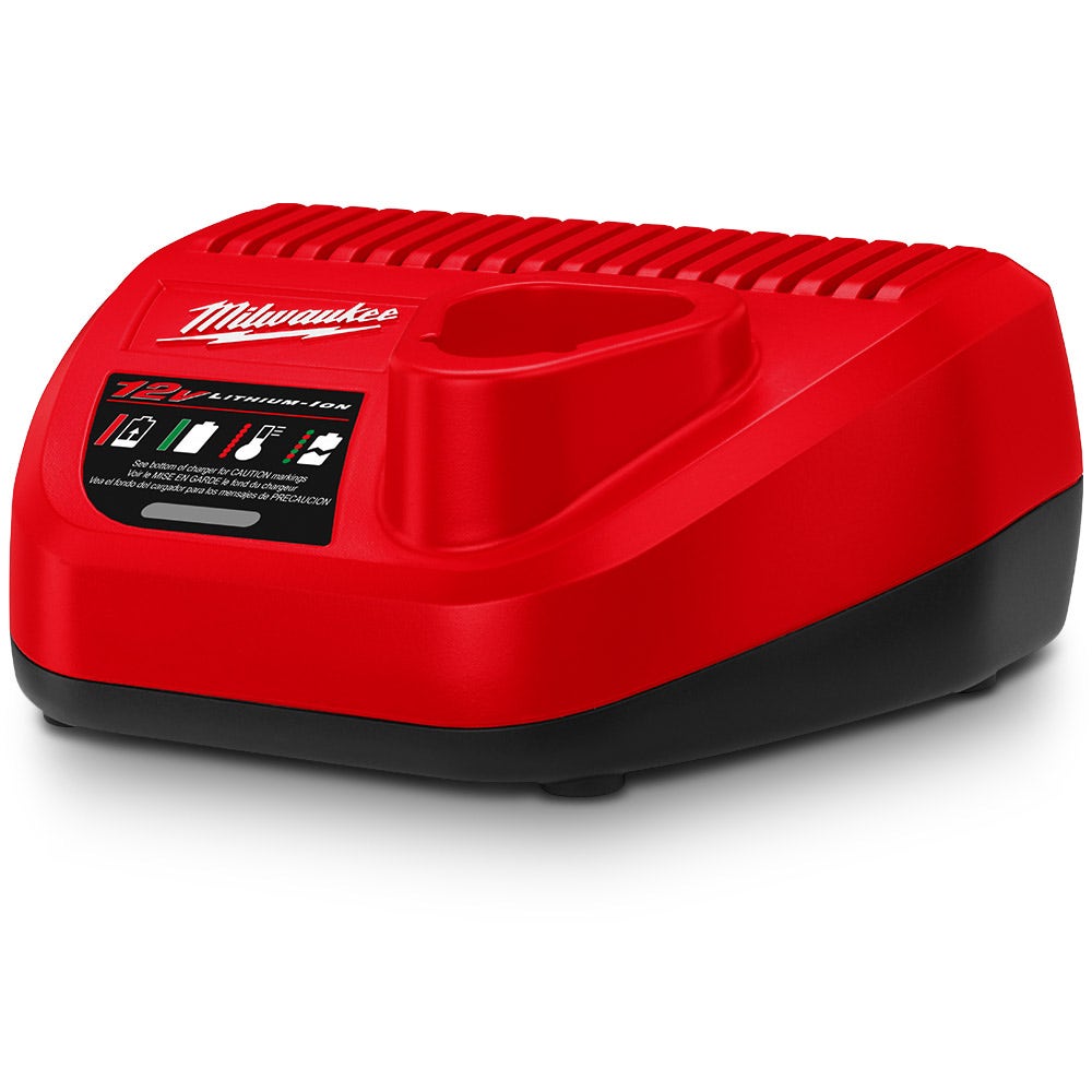 MILWAUKEE 12V FUEL™ 1/2" Stubby Impact Wrench Kit M12FIWF12-202B