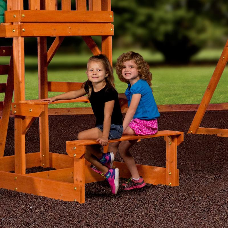 Tucson Wooden Swing Set