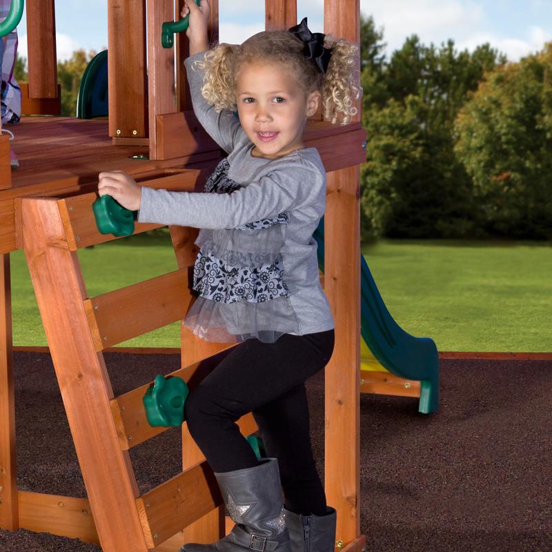 Monticello Wooden Swing Set