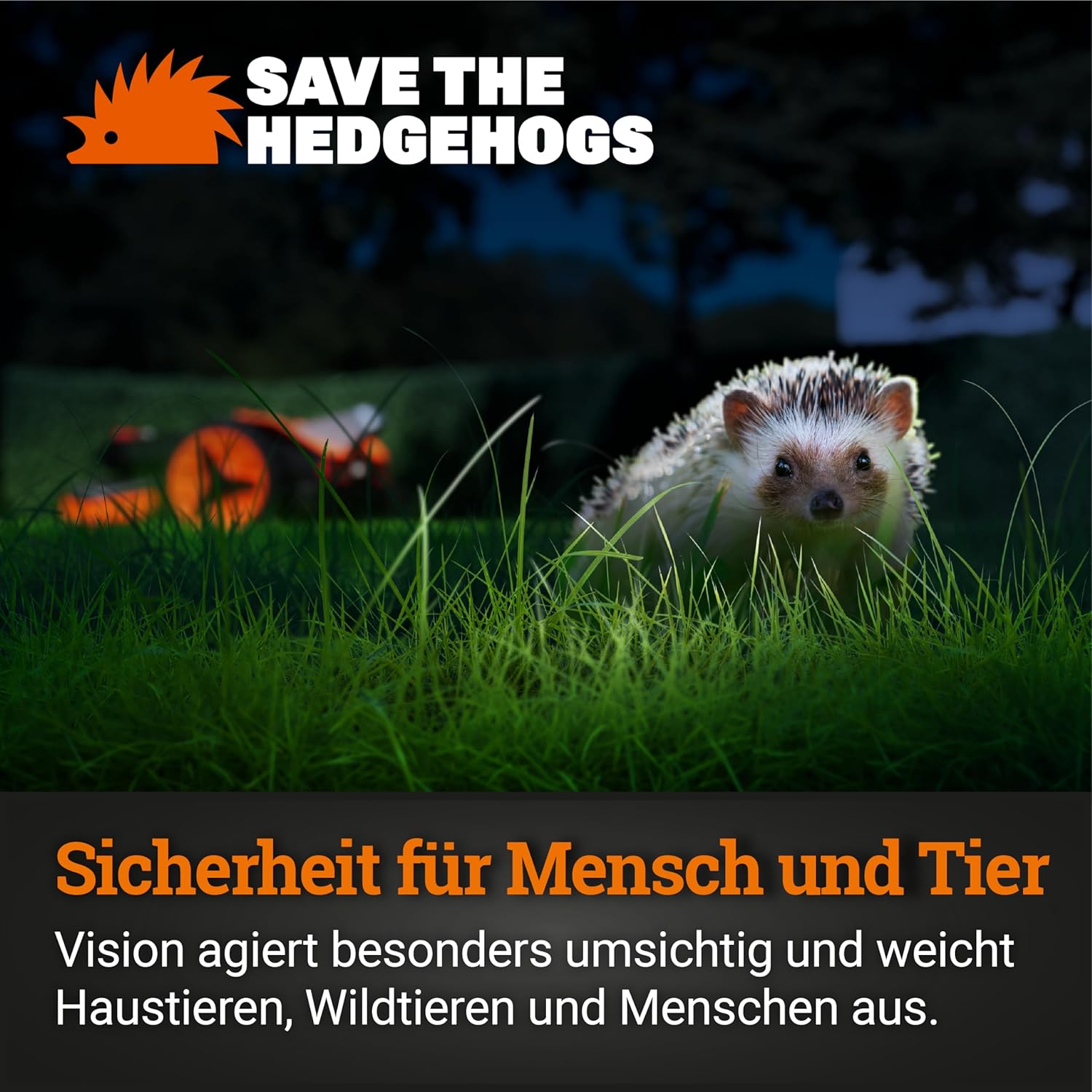 WORX Landroid Vision M600 Robotic Lawnmower WR206E.1 for Gardens up to 600 m²