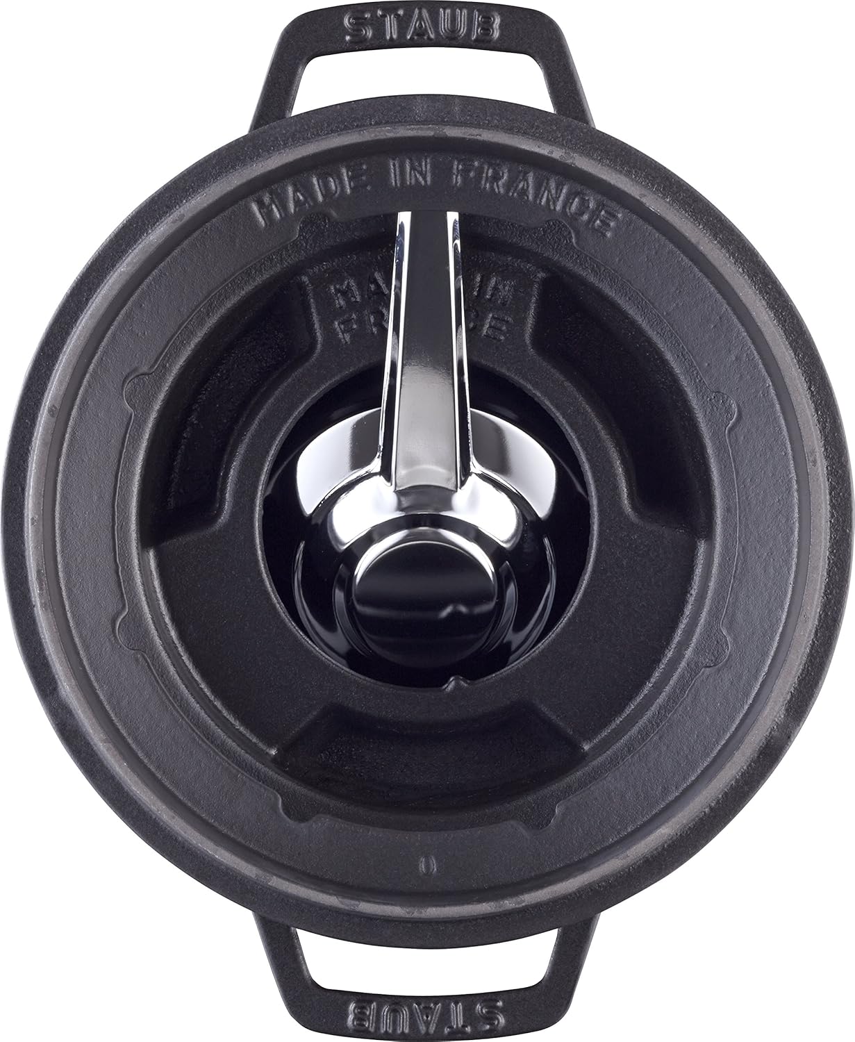 Staub Fondue Set with 6 Forks, Suitable for Cheese, Chocolate and Meat Fondue