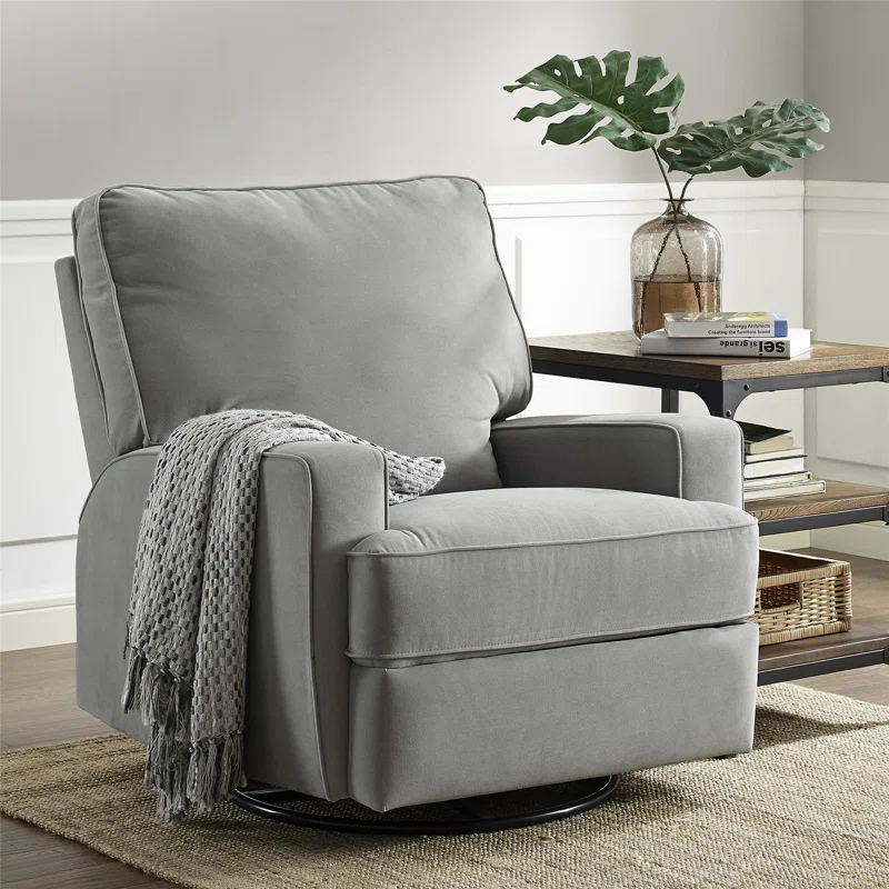 Gutshall Swivel Reclining Glider