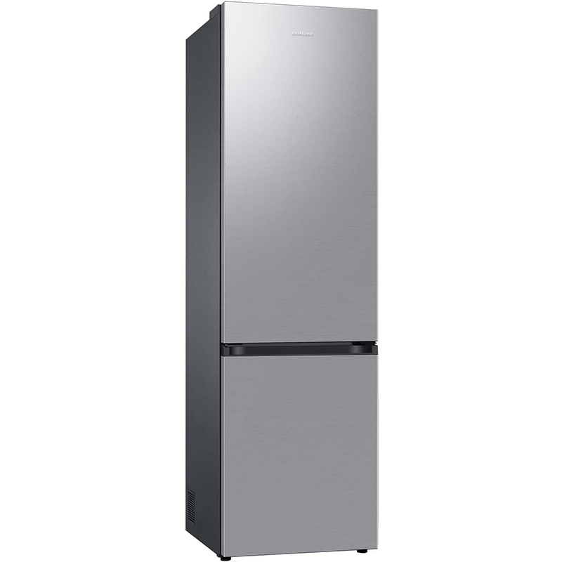 Samsung Fridge-Freezer, Fridge Freezer, 203 cm, 390 L Total Volume, 114 L Freezer, AI Energy Mode, Stainless Steel Look, RL38C600CSA/EG [Energy Class C]