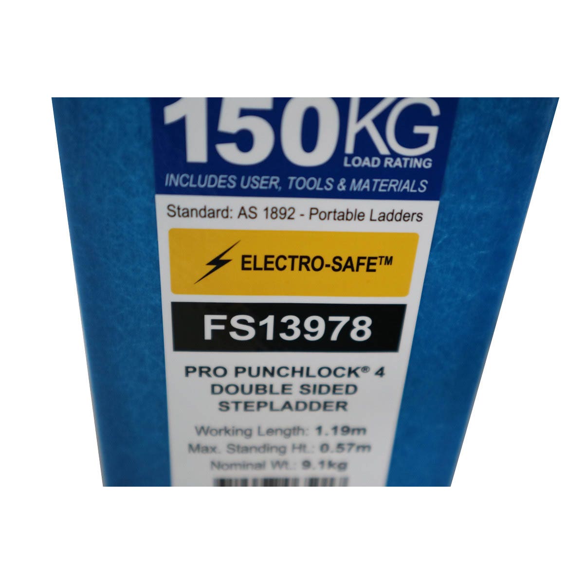 BAILEY Pro Fibreglass Double Sied Ladder 4 FS13978