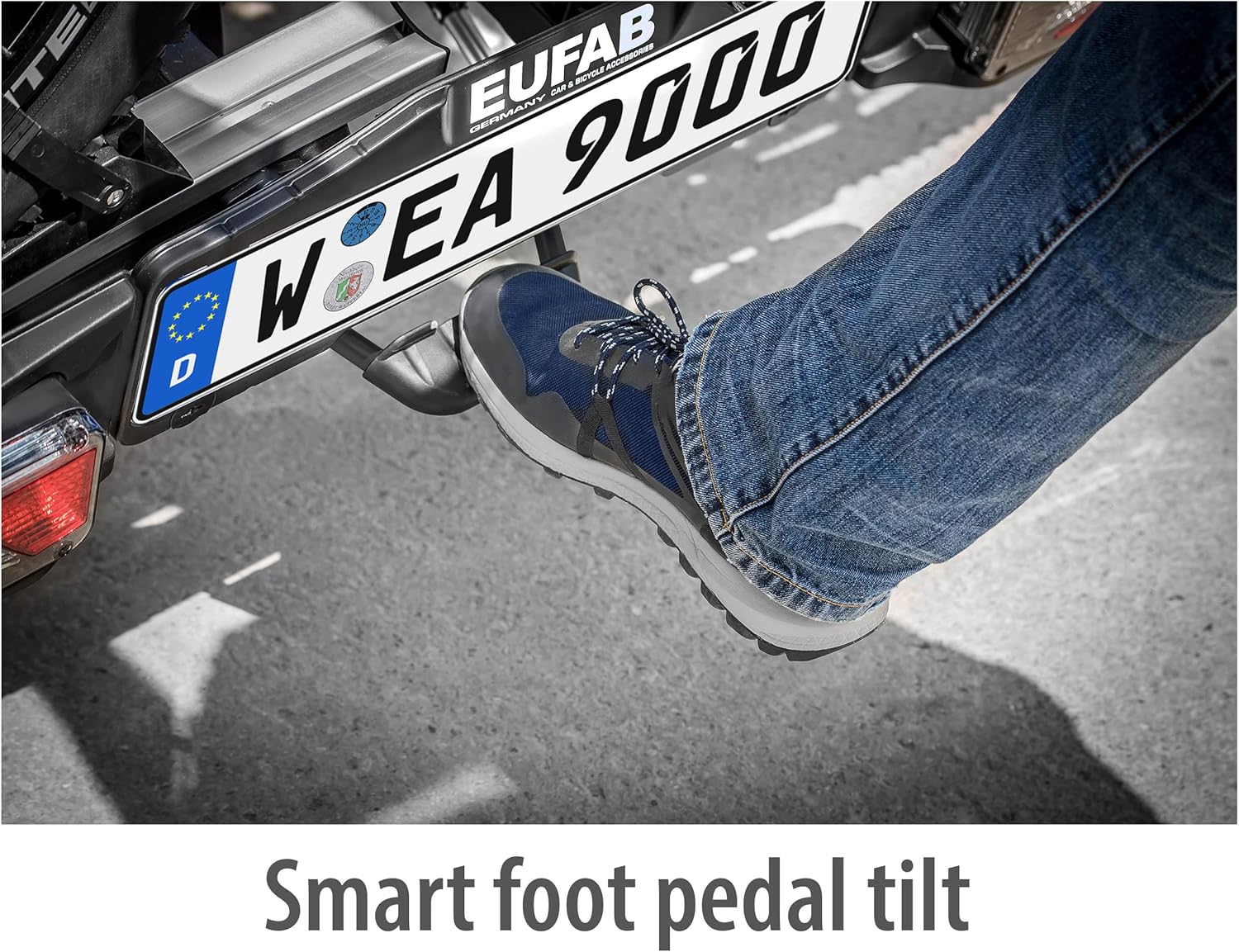 EUFAB 11598 FINCH Bicycle Carrier for 3 Bicycles