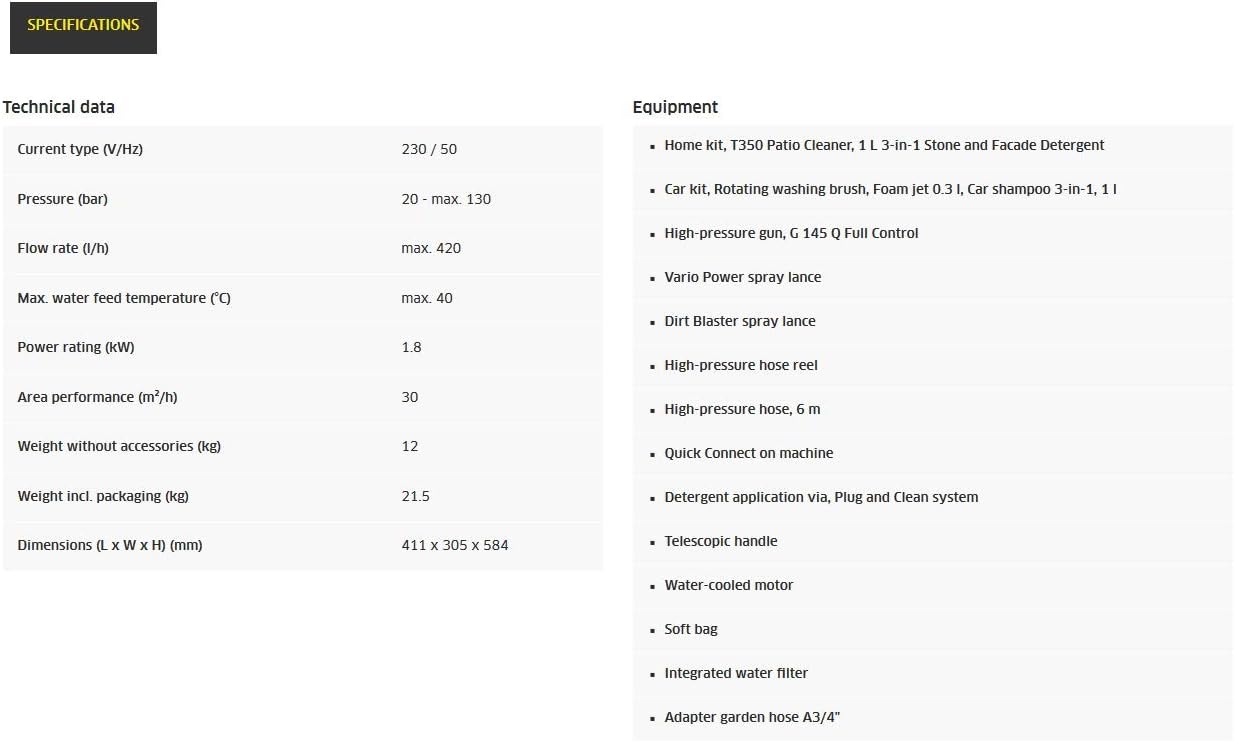 Kärcher K4 Premium Full Control Car and Home Pressure Washer