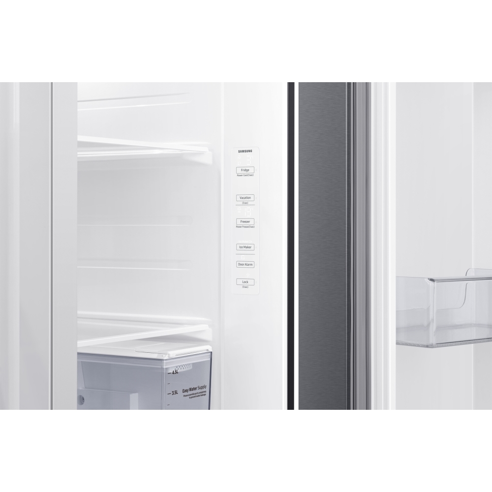 Samsung RS64DG5303S9EU American Fridge Freezer, Non-Plumbed, Stainless Steel, E Rated
