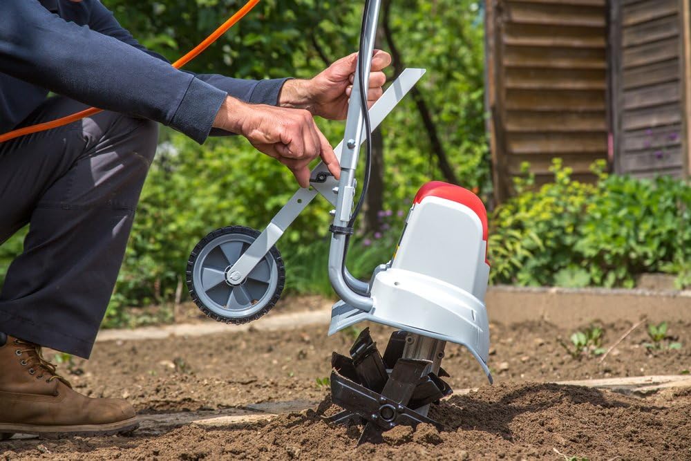 Ikra Electric tiller IEM 800 S, Working width 30cm, Depth 20cm, 800 W