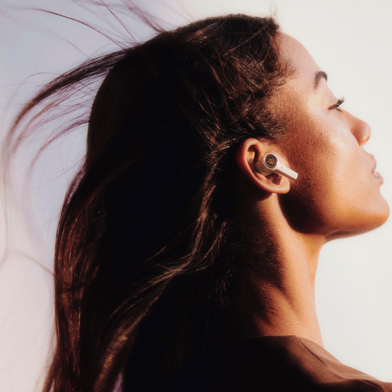 Bang & Olufsen Beoplay EX - High-end Wireless Bluetooth Noise Cancelling Earphones, Playtime Up to 28 Hours, Waterproof Earbuds for Work, Sport and Play with Charging Case - Black Anthracite