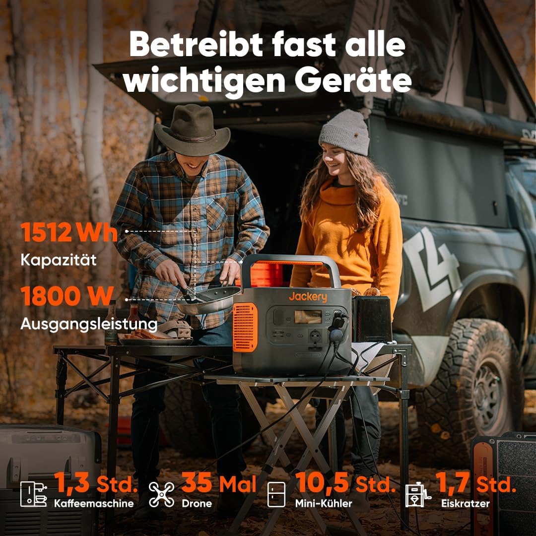 Jackery Explorer 1500 Pro, 1512Wh portable generator