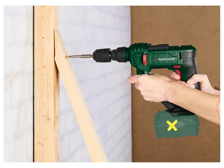 PARKSIDE Marteau perforateur sans fil PABH 20-Li D4, 20 V