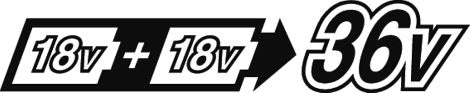 Makita DLM382Z Dual 18V (36V) Li-Ion LXT 38cm Lawn Mower