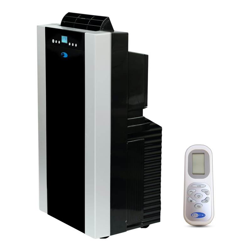 Whynter Portable Air Conditioner 14,000 BTU with Dual Hose Dehumidifier & Cooling Fan for 500 Sq Ft Rooms, Includes AC Unit Window Kit, ARC-14S (9,500 SACC)
