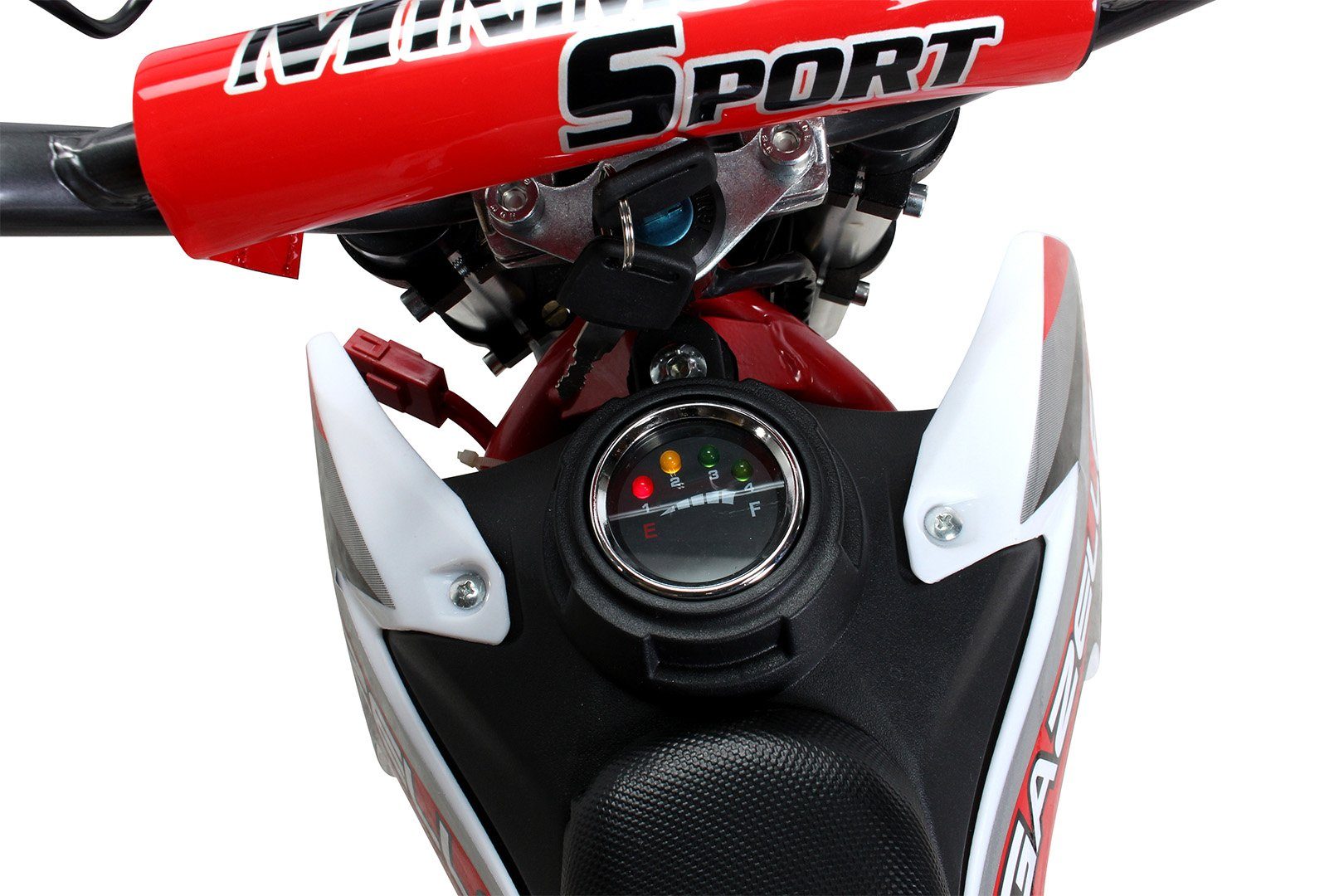 Actionbikes Motors Electric children's motorcycle Gazelle 500W - children's mini cross bike from 5 years electric - 7 - 25 km/h, load capacity 60 kg, (1 piece), children's mini dirt bike minicross pit bike pocket bike - 3 levels throttle