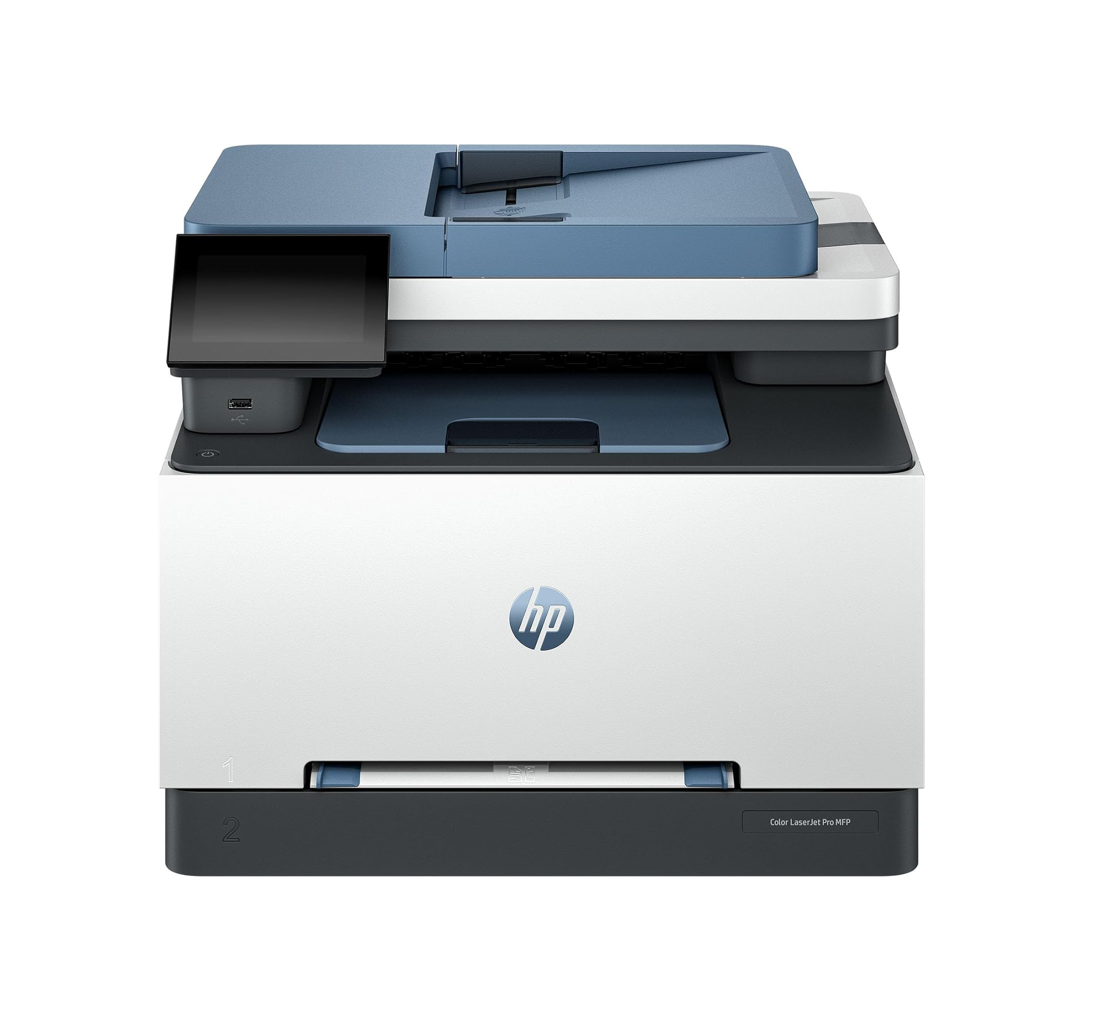 HP Color LaserJet Pro MFP 3302fdwg Multifunction Colour Laser Printer, Fax, Automatic Double-Sided Printing, Touchscreen, Wi-Fi, Ethernet, USB, HP Wolf Pro Security