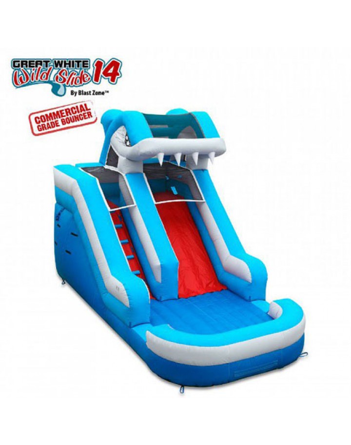 Great White Wild Slide 14 Commercial Inflatable Slide