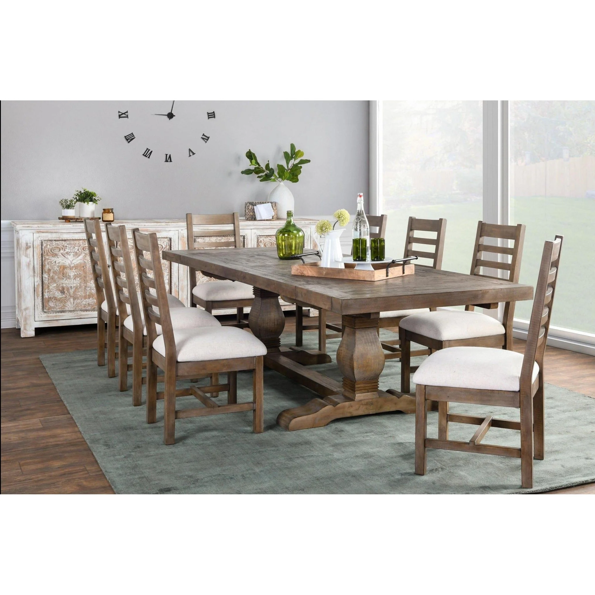 Caleb Reclaimed Extension (84-114) Dining Table