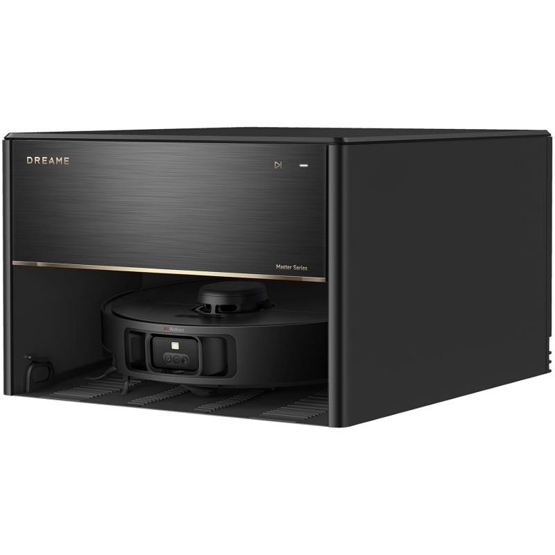 DREAME X40 Ultra Complete Robot Vacuum Cleaner with Removable and Liftable Mop, Raised Side Brush, 12,000 Pa, Mop and Scrubber with 70 C Hot Water, Liftable Brushes