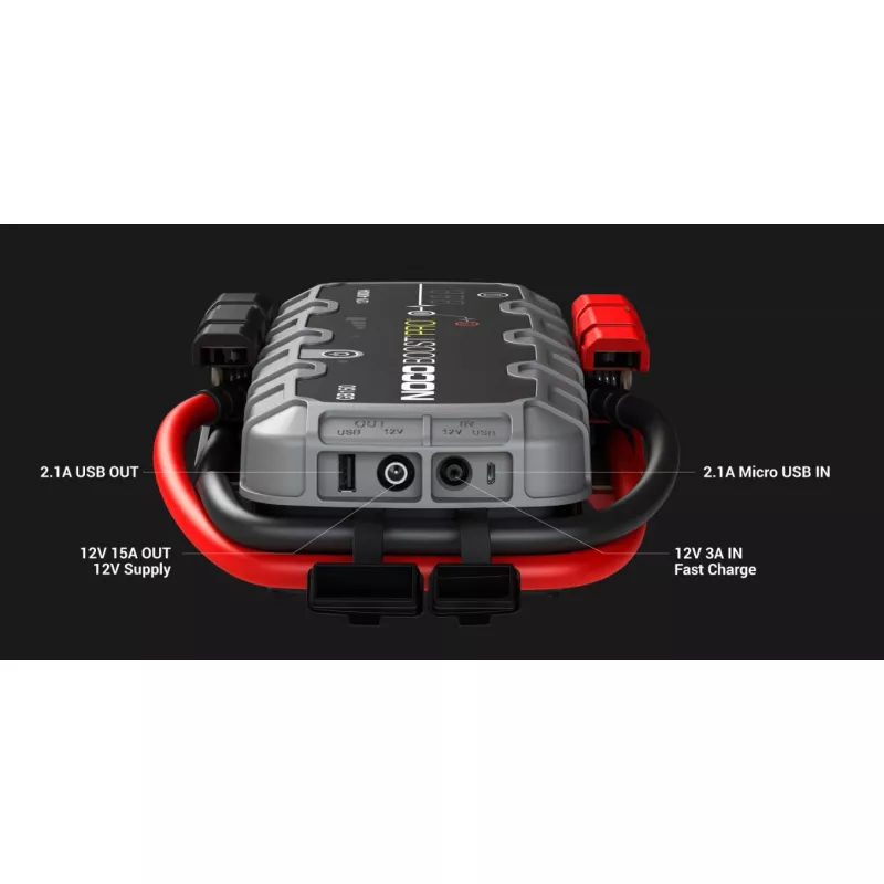BOOSTER NOCO GB70 2000A 12V LITHIUM JUMP STARTER HD