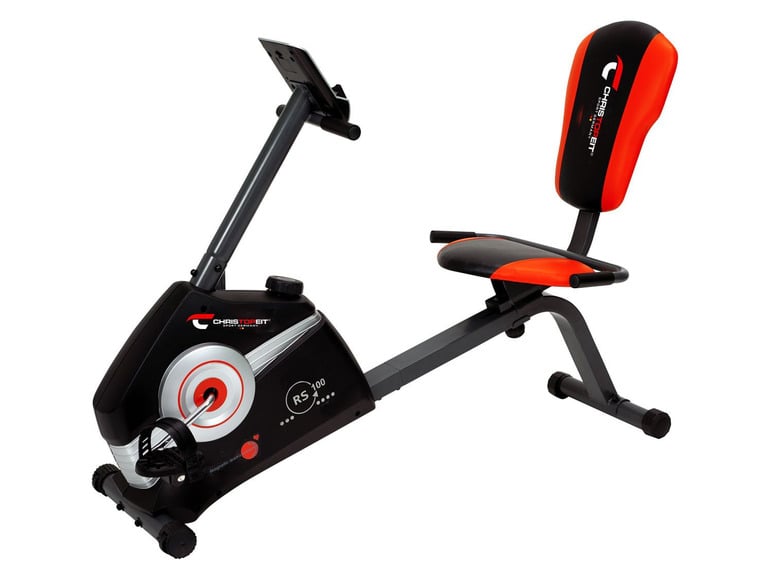 Christopeit Sport Christopeit Sport Sitz-Heimtrainer RS 100, 6 kg Schwungmasse, ergonomische Rückenlehne
