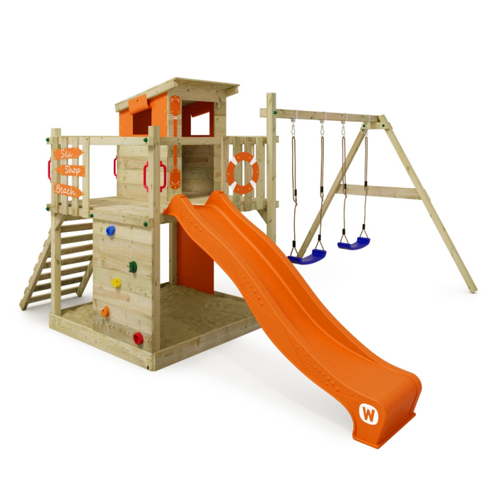 Wooden climbing frame Wickey Smart Camp