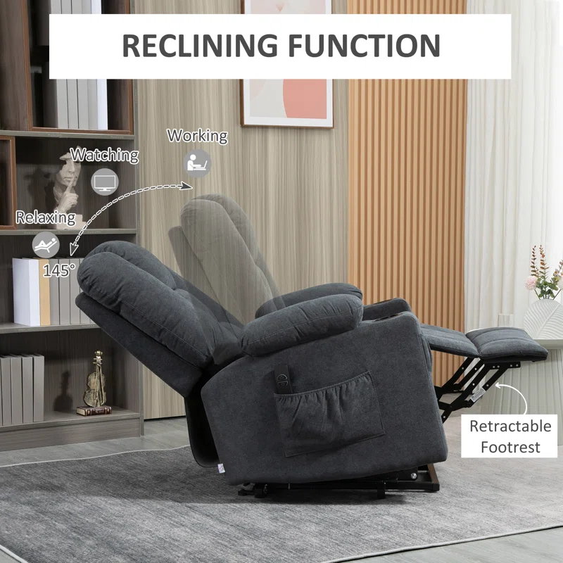 Gotti Upholstered Electric Recliner