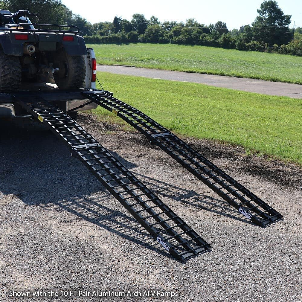 Ramps 8' Arched ATV Loading Ramps - 1,200 lb. Capacity