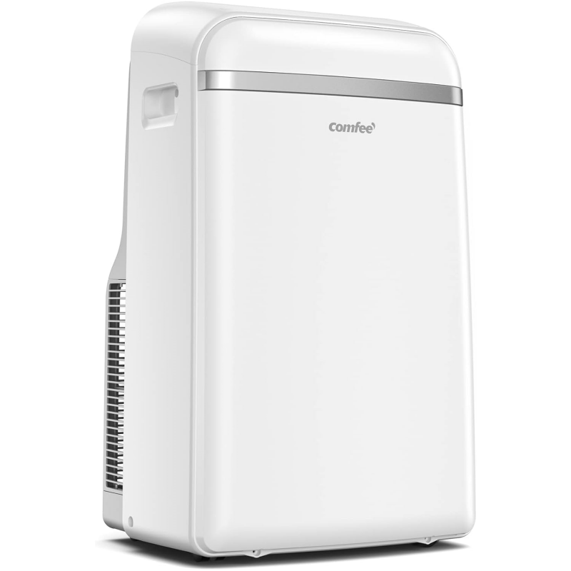 Comfee Mobile Air Conditioner Environmentally Friendly Refrigerant Pro, 3-in-1 Air Conditioner with Exhaust Hose, Cooling and Dehumidification and Ventilation, 10,000 BTU, 2.9 kW, for Rooms Approx. 80 [Energy Class A+]