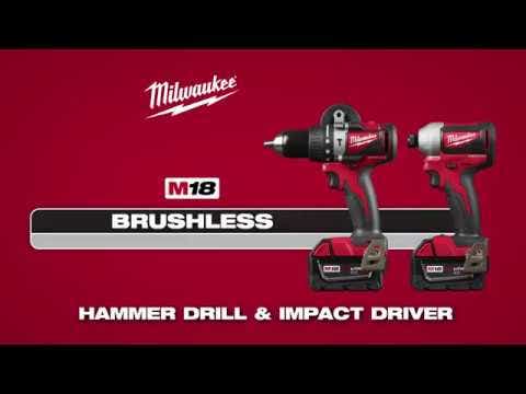 MILWAUKEE 18V Brushless 1/4inch Hex Impact Driver Skin M18BLID2-0