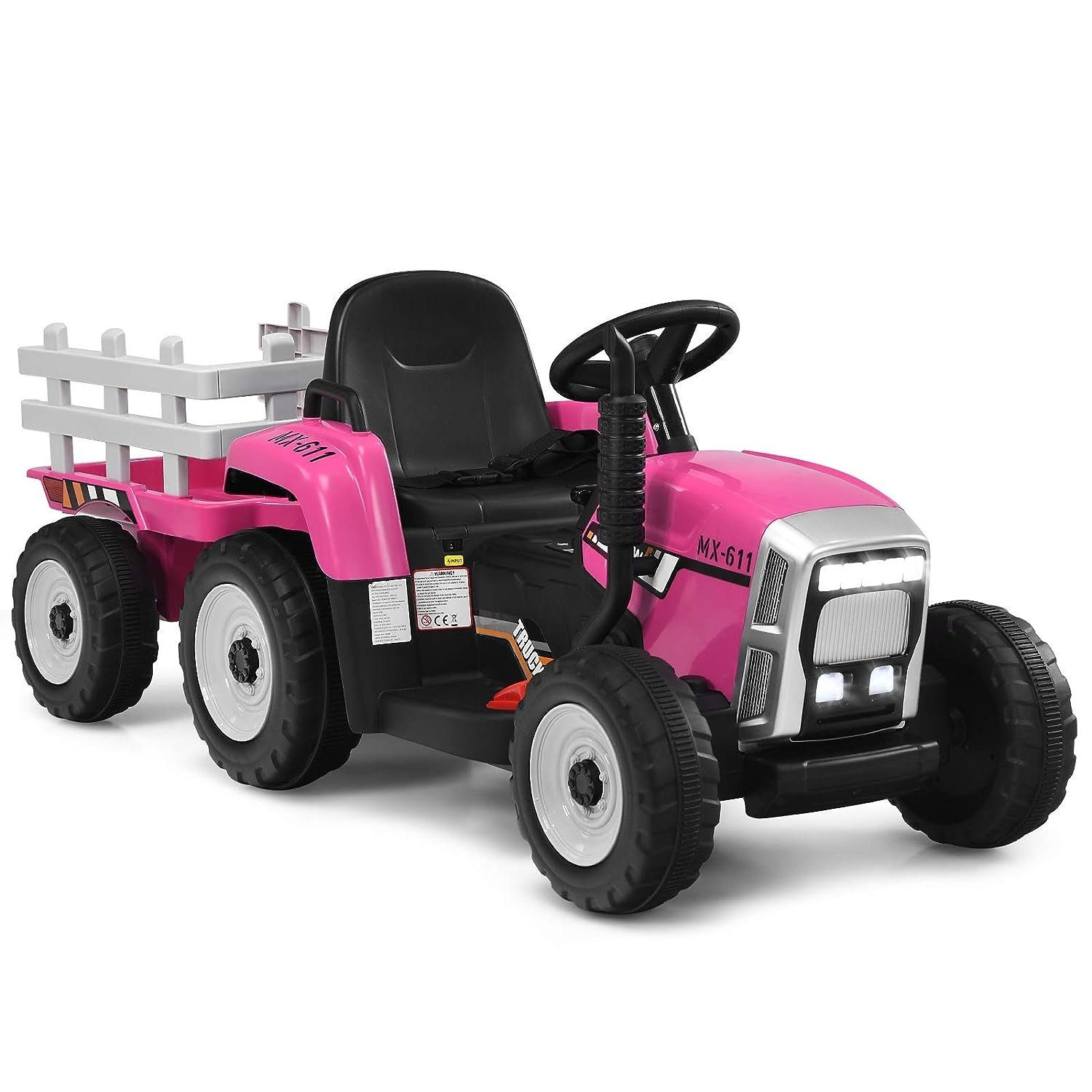 KOMFOTTEU electric children's car tractor, 30 kg load capacity, from 3 years