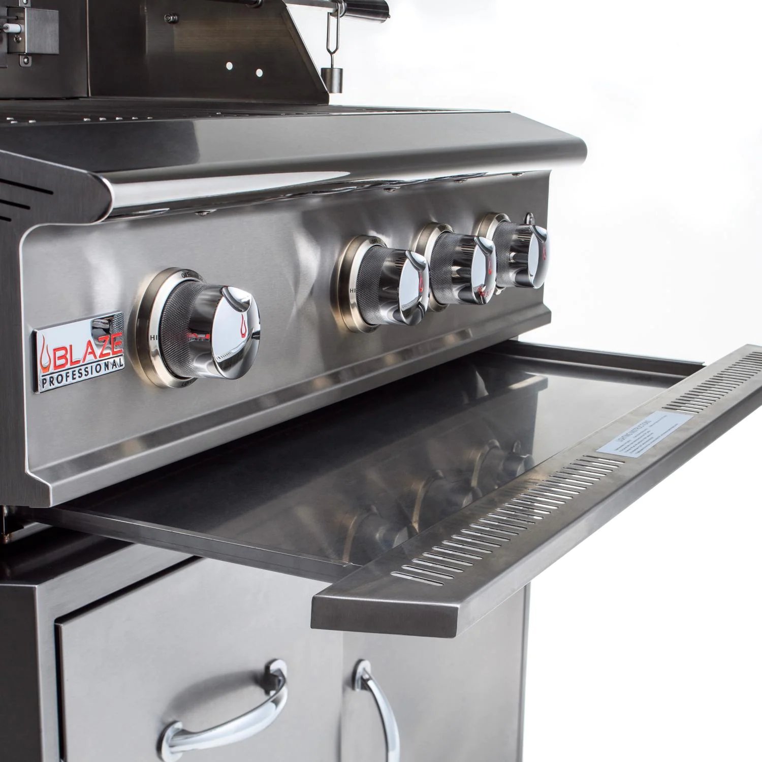 Blaze Professional LUX 34-Inch 3-Burner Propane Gas Grill With Rear Infrared Burner - BLZ-3PRO-LP
