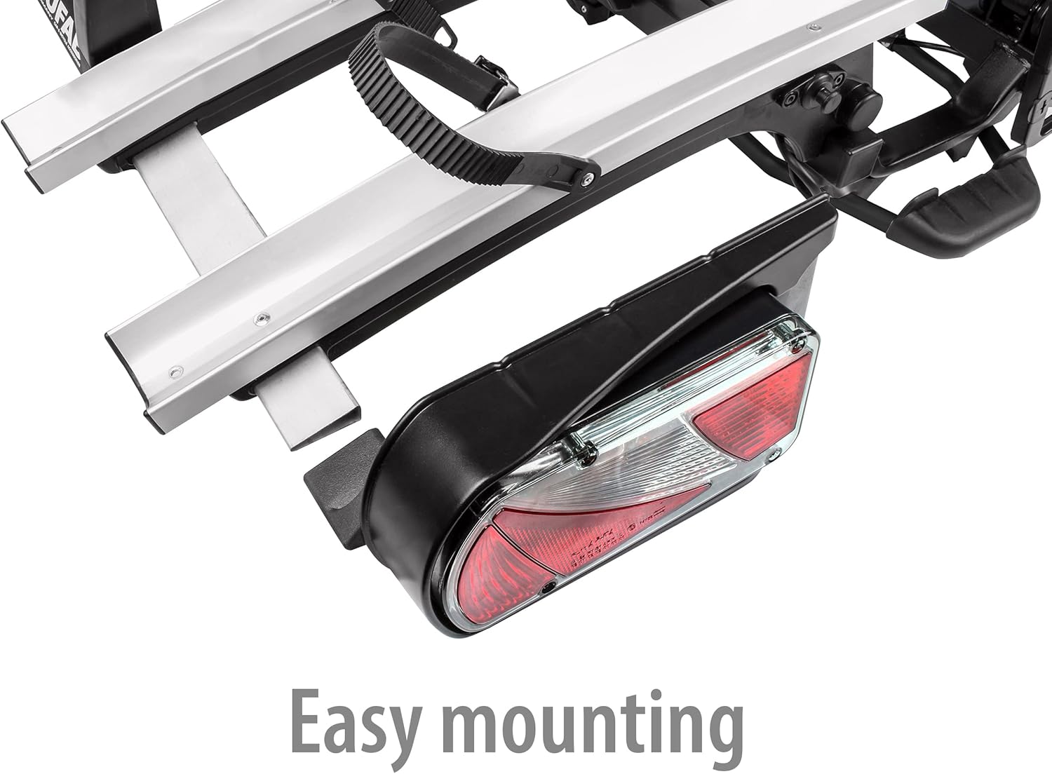 EUFAB 11598 FINCH Bicycle Carrier for 3 Bicycles