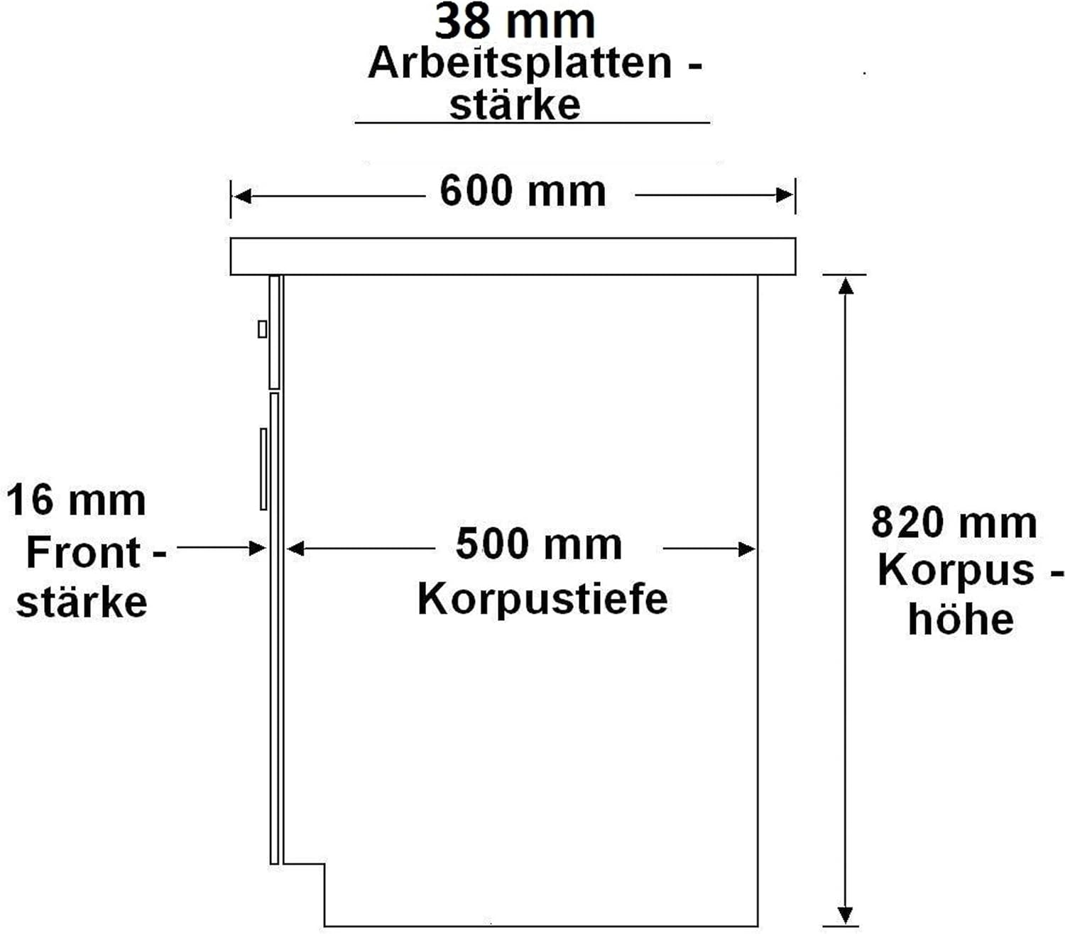Vigo Matera Lancelot Corner Kitchen Unit 210 x 350 cm Grey