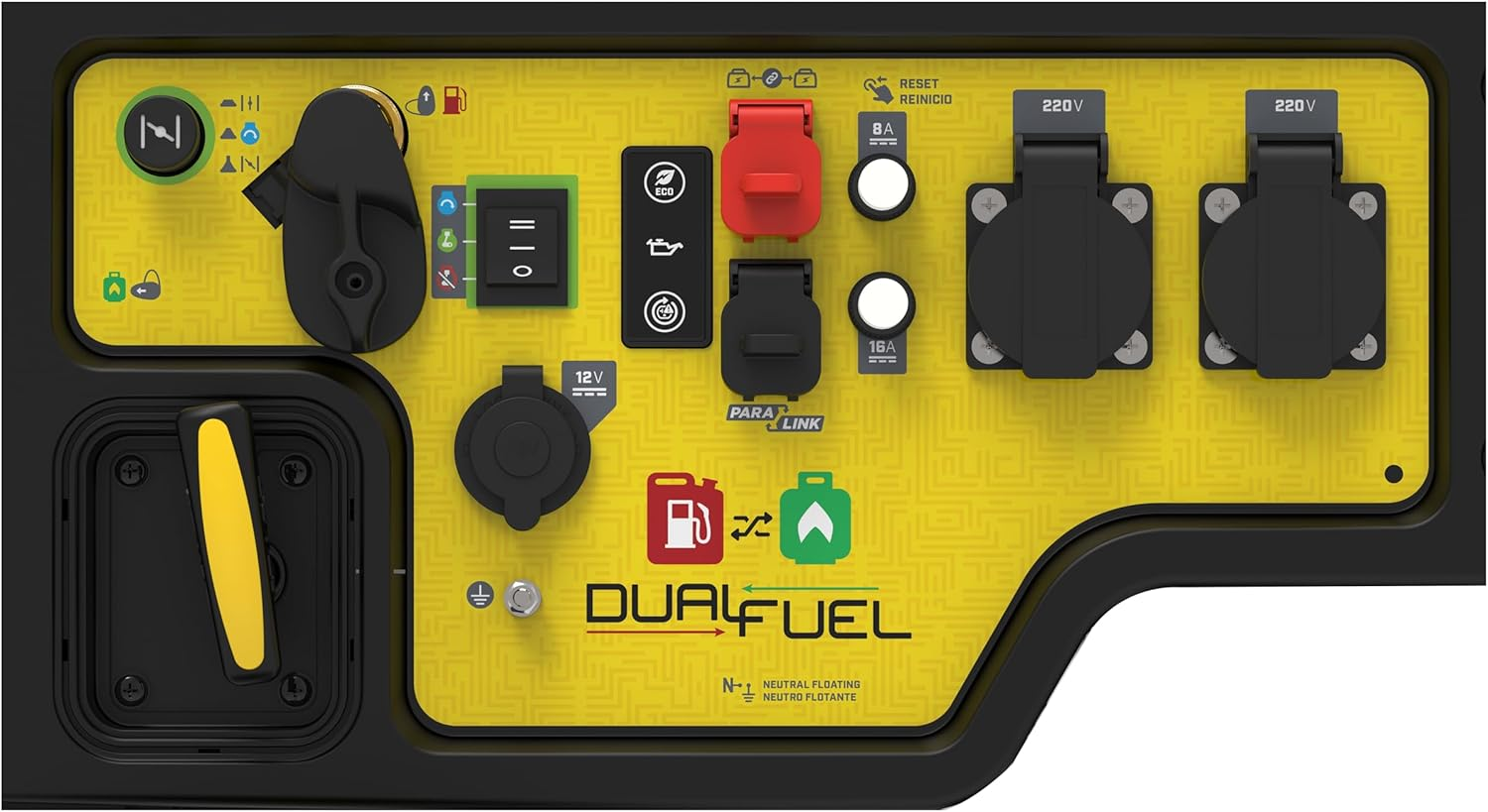 Champion Power Equipment 3600W Dual-Fuel Digital Hybrid Inverter - 224cc Engine, 18 Hour Runtime, Ultra-Quiet and Lightweight, Clean Energy Hybrid Generator and Fuel Saving