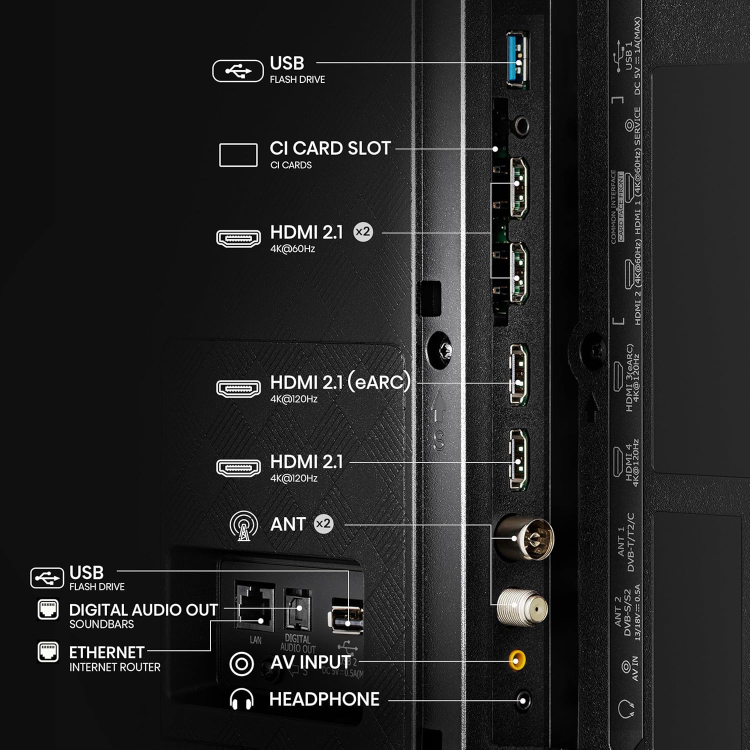 Hisense 65U7NQ 164cm (65-inch) TV