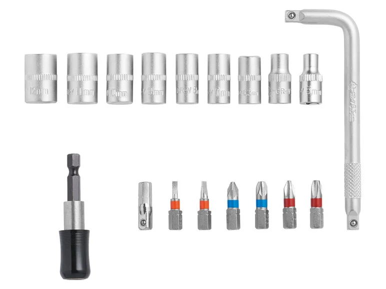 PARKSIDE Jeux d'accessoires de perage, 18 pièces