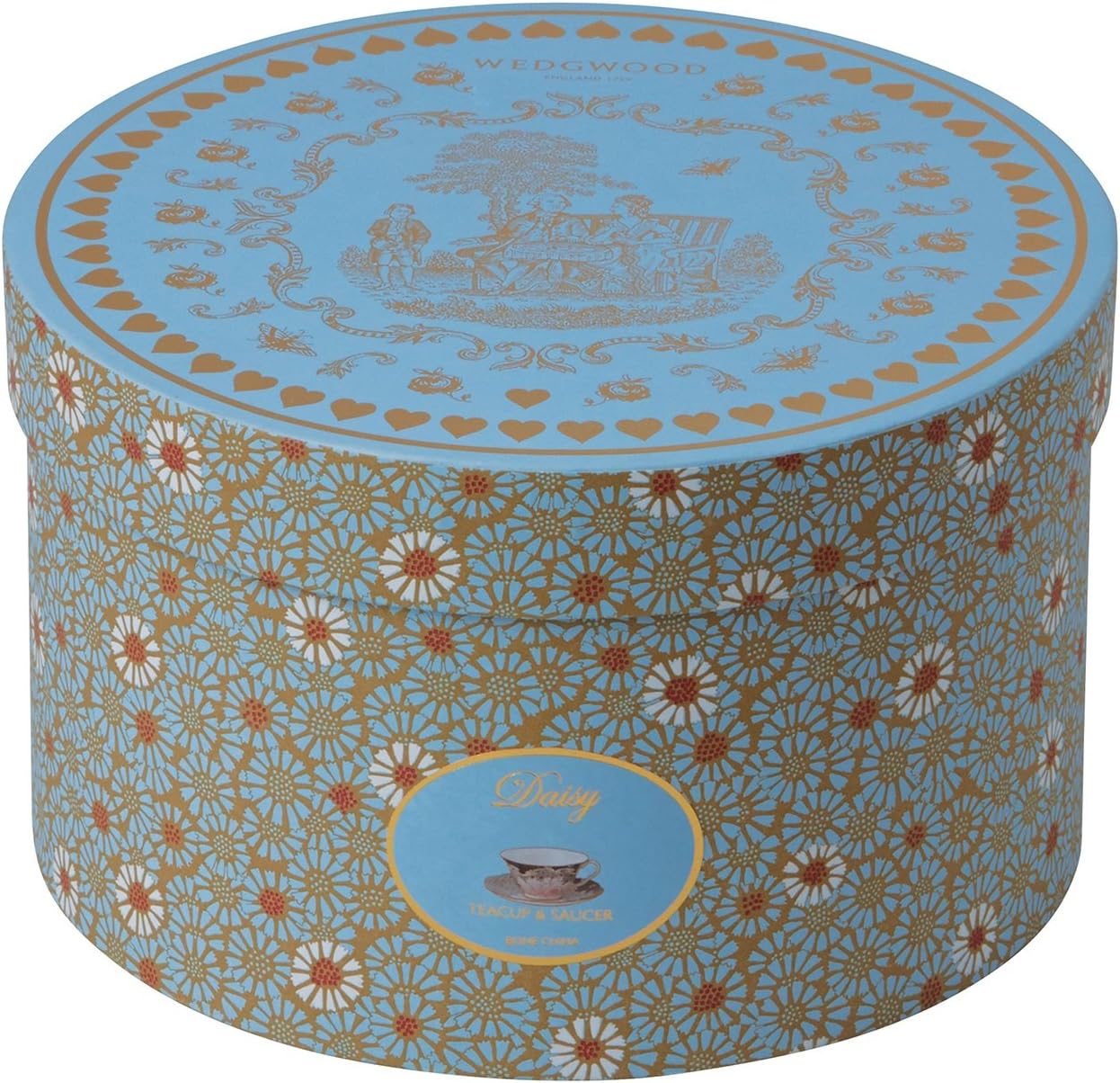 Wedgwood 5C106805131 Story Cuckoo Tea Plates 21cm Set of 4, Fine Bone China