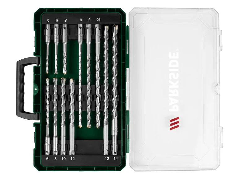 PARKSIDE Jeu de forets marteau ou jeu de burins ou jeu de forets serpentins