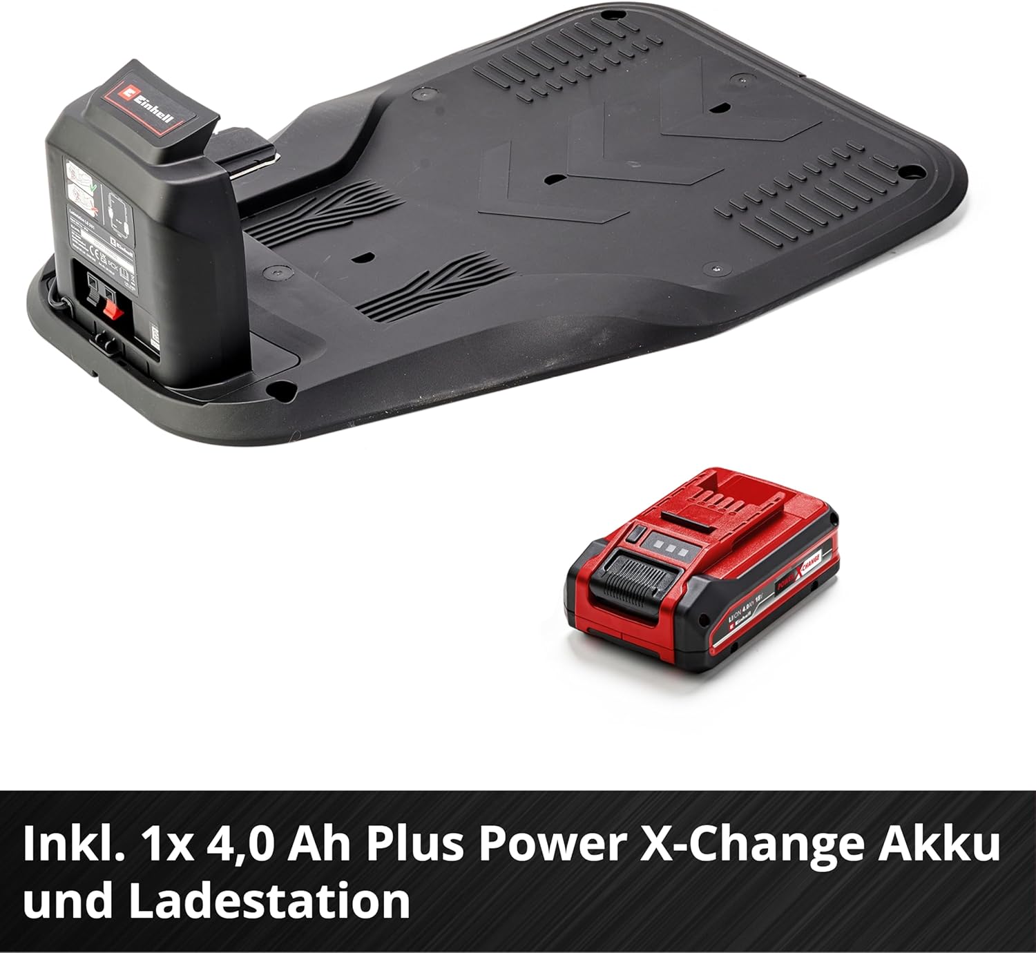 Einhell Freelexo Cam Plus 600 Power X-Change Robotic Lawnmower (18 V, Camera Instead of Boundary Wire, for 600 m², WiFi, Brushless, up to 25% Gradient, Includes 4.0 Ah Plus Battery)