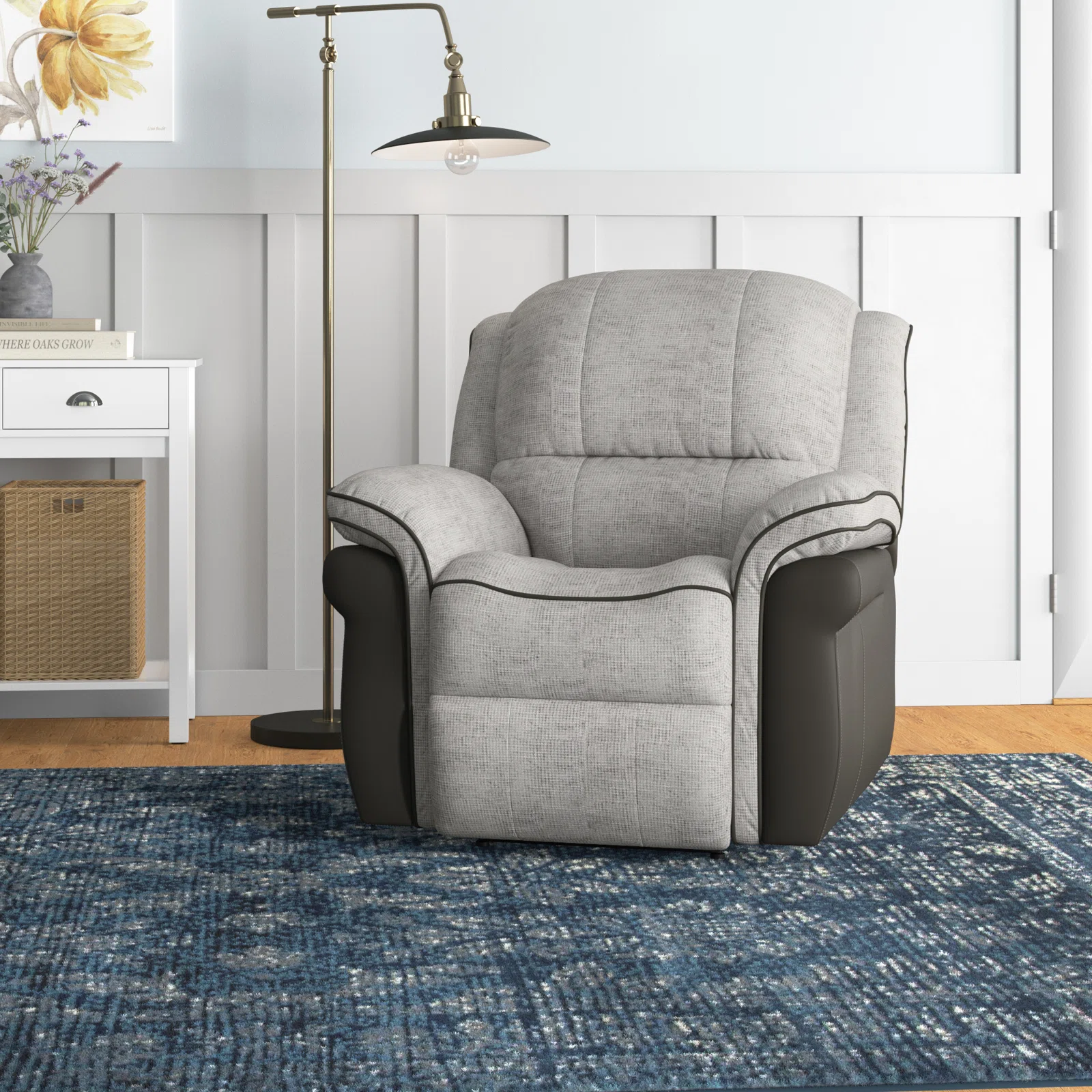 Arras Faux Leather Recliner
