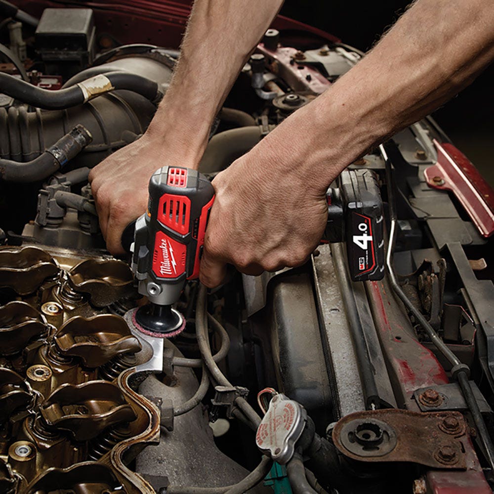 MILWAUKEE 12V 2 x 2.0Ah Spot Polisher/Detail Sander Kit M12BPS-202B