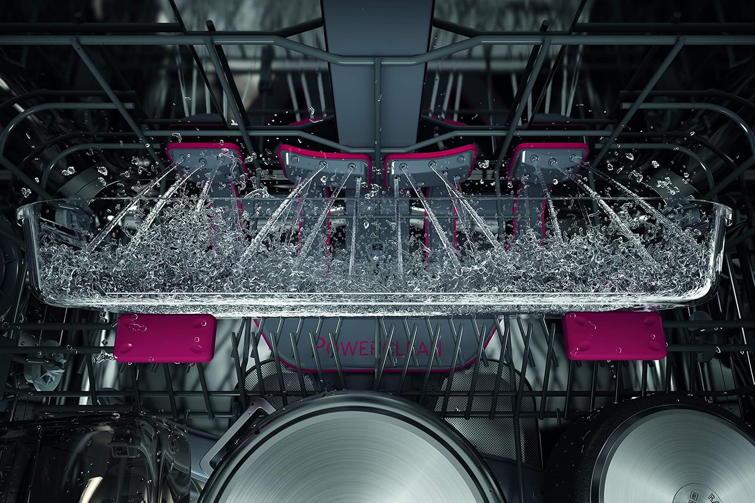 Bauknecht BCIO 3T341 PLET Vollintegrierbarer Geschirrspüler 60 cm /Edelstahl/14 Maßgedecke/10 Standardprogramme und 1 Sensorprogramm/PowerClean/ActiveDry/Besteckschublade/Vollwasserschutz