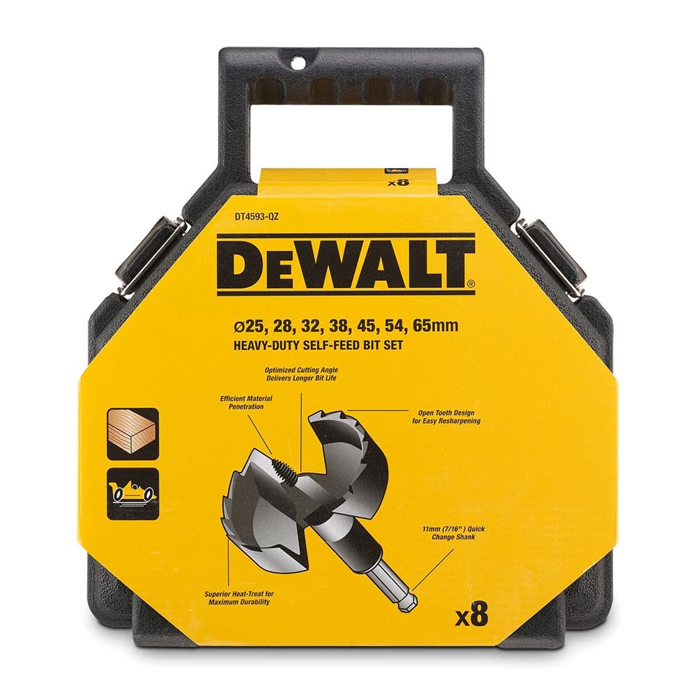 DEWALT Forstner Bit Set - 8 Piece DT4593-QZ