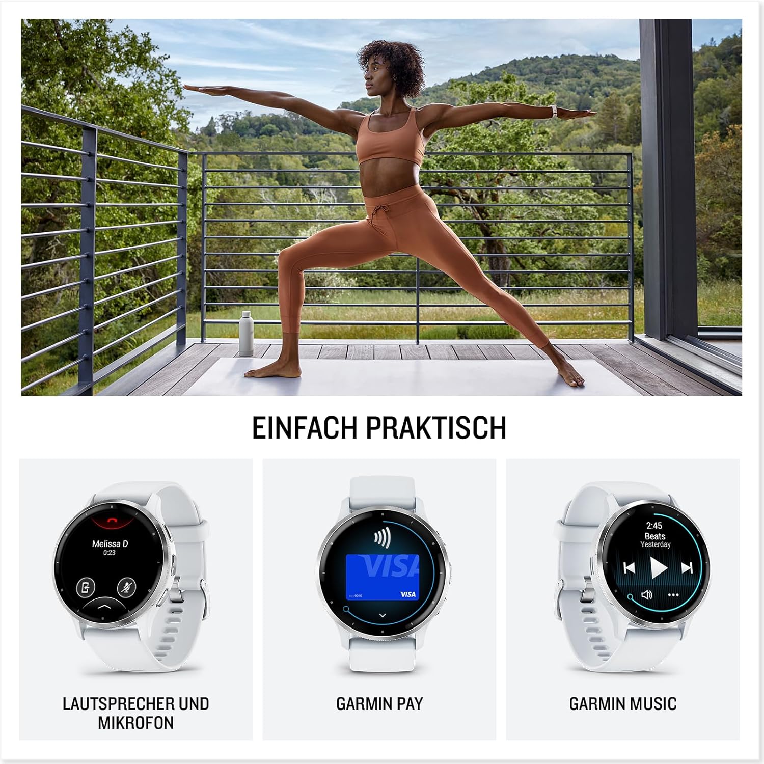 Garmin Venu 3 45mm – Fitness Smartwatch, 1.4